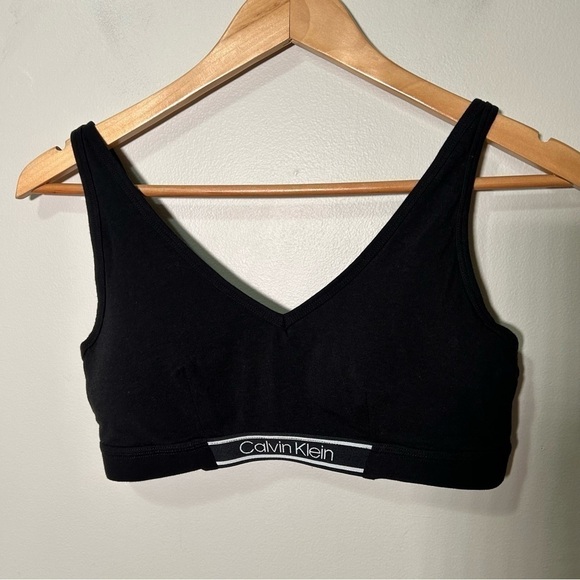 Calvin Klein  black bralette L - Picture 3 of 5
